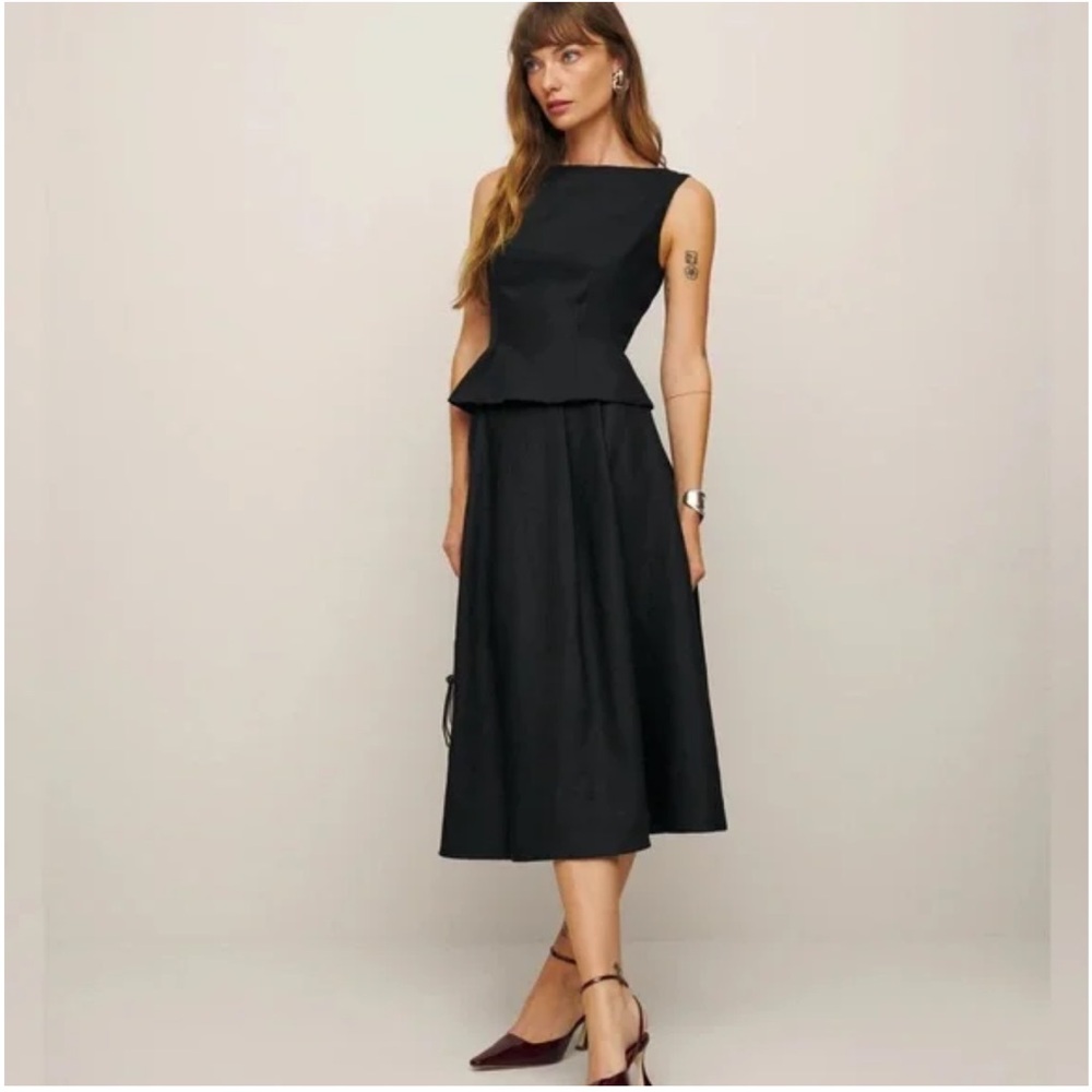 Reformation Linen Moya Skirt & Tank set